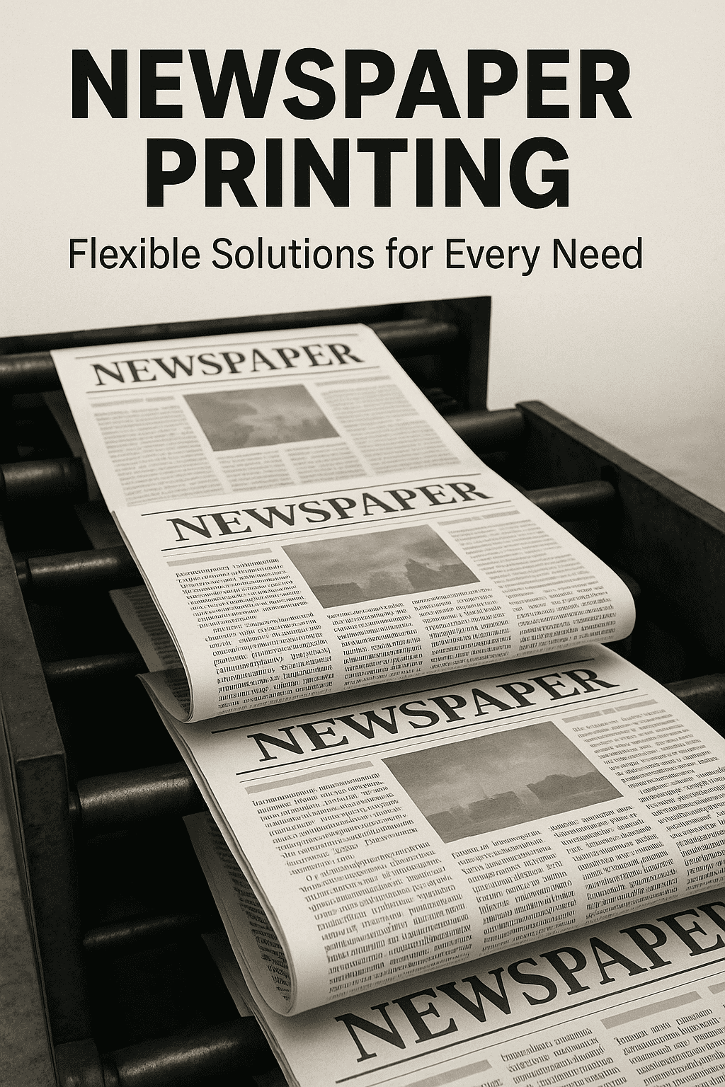 Laikraščių spausdinimas: lankstūs sprendimai kiekvienam poreikiui